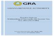 Practice Note on Charitable Organisation Note on Withholding of Tax.pdf · Practice Note on Charitable Organisation GHANA REVENUE AUTHORITY Practice Note on Withholding of Tax under