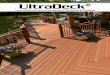 UltraDeck for stair treads & deck border applications 1-1/16" H x 5-3/16" W eathered ew eathered ew Brushed Woodgrain Hidden Fasteners *Automatically sets the recommended gapping between