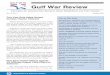 Information for Veterans Who Served in Desert .1 Gulf War Review Information for Veterans Who Served