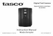 Instruction Manual - Tasco Trail Cam... · Instruction Manual Mode d’emploi Digital Trail Camera Appareil photo numérique de sentiers Model#/ Modèle no: 119213C LIT #: 93-0564/04-10