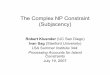 The Complex NP Constraint (Subjacency) - CSLI …lingo.stanford.edu/sag/LSA344/Docs/jul19.pdf · The Complex NP Constraint (Subjacency) Robert Kluender (UC San Diego) Ivan Sag (Stanford
