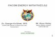 PACOM ENERGY INITIATIVES (U) · 2020, 90% by 2025, and 100% by 2030 (2003 baseline) ... UNCLASS UNCLASS 22 As of May 2010 Joint Experiments (cont) 2. Spray Foam Insulation Experiment