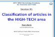 Session XI: Classification of articles in the HIGH-TECH … · 2017 WCO Knowledge Academy for Customs and Trade Session XI: Classification of articles in the HIGH-TECH area WCO Headquarters,