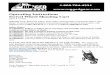 Operating Instructions Swivel Wheel Shooting Cart · Operating Instructions Swivel Wheel Shooting Cart (Item # 15102) IMPORTANT: Read and follow these safety and assembly instructions