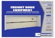 FREIGHT DOOR EQUIPMENT - Courion Doors Documents/Maintenance and Parts/Freight... · one company so many options freight door equipment door panels - door guides - door chains - door