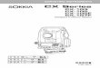 CX Series - sooki.co. SURVEYING INSTRUMENTS –‰±è¬›¸ CX Series CX-103 CX-105 CX-105F CX-107F