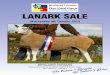 LANARK SALE - lawrie-and-symington.com · 1 TwenTy-ninTh AnnuAl Show And SAle 42 Registered Bluefaced Leicesters 28 Aged & Shearling Rams, 3 Ram Lambs and 11 Females Wednesday 9th