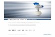 OPTIWAVE 6300 C - INDUCONT - Home 6300C.pdf · OPTIWAVE 6300 C Technical Datasheet Non-contact Radar (FMCW) Level Meter for Solids • One converter for all antenna types (PTFE Drop,