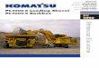 BACKHOE CAPACITY 4000-6 Loading Shovel€¦ · • Komatsu low noise cab on multiple viscous mounts for reduced noise and vibration • Large volume cab with full height front window