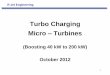 Turbo Charging Micro Turbines - Israel Institute of …jet-engine-lab.technion.ac.il/.../TurboCharging-of-MicroTurbines.pdf · Turbo Charging Micro – Turbines ... 2 or 3 shaft gas