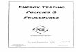 ENERGY TRADING POLICIES PROCEDURES - … · ENERGY TRADING POLICIES PROCEDURES ... PGE has a natural short position rlatd to rtail load and th ... gas trading ar rsponsibl for nsuring