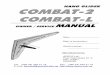 HANG GLIDER COMBAT-2 COMBAT-L - Aeros · HANG GLIDER COMBAT-2 COMBAT-L OWNER ... thoroughly familiar with the set up, ... Secure the sail mount webbing to the leading edge # 3 with