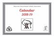 Wisconsin Interscholastic Athletic Association Calendar · WIAA Administrative Dates Executive Direct or – Dave Anderson Deputy Director – Wade Labecki Assistant Director –