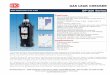 AS LEAK CHECKER - RKI Instruments · AS LEAK CHECKER Gas Detection For Life SP-220 Series World Leader In Gas Detection & Sensor Technology RI Instruments, Inc. • 3324 Central Ave