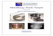 Metallurgy Made Simple - Urząd Miasta Łodzi · Metallurgy Made Simple Section II Metal Identification Titanium Nickel Copper 