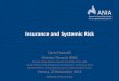 Insurance and Systemic Risk - Ania · Insurance and Systemic Risk ... Fixed Premium Guaranteed Minimum Withdrawal Benefit (GMWB) Life - Term - Variable Benefit, ... Prudential Financial,