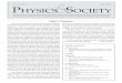 Vol. 39, No. 3 Physics Society - APS Physics | APS … · 2 • July 2010 PHYSICS AND SOCIETY, Vol. 39, No.3 ForuM NEws The annual APS March Meeting was held in Portland, OR, 15-19