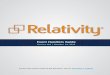 Relativity Event Handlers Guide · Relativity|EventHandlersGuide-2 TableofContents 1Eventhandlersoverview 3 1.1Gettingstarted 3 1.2Eventhandlerclasslibraries 3 2Gettingstartedwitheventhandlers