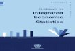 Guidelines on Integrated Economic Statistics - UNSDunstats.un.org/unsd/nationalaccount/docs/IES-Guidelines-e.pdf · iii Preface The development of the Guidelines on Integrated Economic