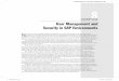 CHAPTER User Management and Security in SAP … · comprehensive security documentation at the SAP Service Marketplace in the quick link ... risk analysis to implement, ... Chapter