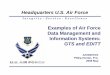 Examples of Air Force Data Management and Information ... · Headquarters U.S. Air Force. I n t e g r i t y ... Exit Strategy Development ... Examples of Air Force Data Management