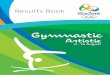 Gymnastic - UEG · Gymnastic Artistic 6 - 16 August. ... still rings balance beam vault floor exercise parallel bars individual all-around horizontal bar team competition