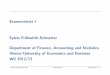 Econometrics I Sylvia Fr¨uhwirth-Schnatter Department …statmath.wu.ac.at/~fruehwirth/Oekonometrie_I/Folien_Econometrics_I... · Sylvia Fr¨uhwirth-Schnatter Department of Finance,
