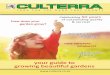 CULTERRAculterra.co.za/wp-content/uploads/2017/02/brochure.pdf · soil 2 The importance of a healthy soil 3 Alkaline or acidic soils pots 20 21 contents lawn 10 Managing your lawn