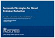 Successful Strategies for Diesel Emission Reduction .Successful Strategies for Diesel Emission