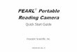 PEARL Portable Reading Camera - Freedom Scientific · 440528-001 Rev. D PEARL Portable Reading Camera Quick Start Guide Freedom Scientific, Inc