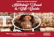 PIKE PLACE MARKET Holiday Food & Gift Guide · Holiday Food & Gift Guide ... Stop by Three Girls Bakery to fill your bread basket with fresh loaves of braided challah, ... like cinnamon,