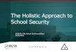 The Holistic Approach to School Security - WSSCA Holistic   2015 RETA Security, Inc. (630) 932-9322