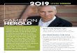 2019 VIVID VISION - Cameron Herold€¦ · The following is my 2019 Vivid Vision. Crea ng a Vivid Vision brings the future into the present, so we can have clarity on what we are
