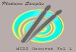 Platinum Grooves Volume 1 MIDI Groove Library … MIDI... · Platinum Grooves Volume 1 MIDI Groove Library ... After copying the 3 folders from inside the Platinum Grooves AD folder
