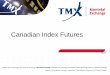 Canadian Index Futures - Interactive Brokers · Canadian Index Futures . 2 ... – Proprietary traders – Market makers . 7 . ... Royal Bank RY . 0.10 . 1.31 . Postash Corp POT 