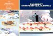 ACF PROFESSIONAL Culinary Competition manual · ACF PROFESSIONAL culinary competition manual ... • Provide an example and inspiration for young ... • Must have a description or
