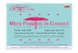 Mary Poppins in Concert - Saddleback College · Mary Poppins, Jane, Michael, Robertson Ay, Winifred ... Succeed in Business Without ... in Vocal Performance
