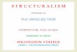 DEPARTMENT OF ENGLISH - willingdoncollege.inwillingdoncollege.in/pdf/StudyMaterial/English/6_Structuralism.pdf · in the process of evaluating literature. ... ‘poetics’ that studies