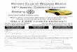 ROTARY CLUB OF WASAGA BEACH - Corvette Lottery Ticket... · make cheques payable to rotary club of wasaga beach tax receipts cannot be issued must be 18 years of age or older to purchase