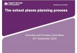 The school places planning process - London …democraticservices.hounslow.gov.uk/documents/s119164/School Place... · The school places planning process. ... – PTAL (Public Transport
