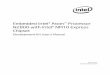 Embedded Intel® Atom™ Processor · The product brief and other collaterals for the platform can be ... Embedded Intel® Atom™ Processor N2800 with Intel® NM10 Express ... 2.1.1