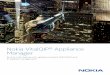 Nokia VitalQIP® Appliance Manager · Nokia VitalQIP ® Appliance Manager ... • Security-hardened version of Red Hat Linux OS • Limited port access as well as lockdown of appliance
