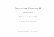 Operating Systems II - University of Cambridge · Operating Systems II Steven Hand ... { Allow application-level parallelism. Problems: ... 4 simple extension of uniprocessor case