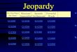 Jeopardy - Socorro Independent School District · Jeopardy Missions? Impossible! Spanish Settlements Powerful Words Q $100 Q $200 ... Native American attacks . $300 Question from