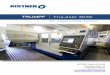 TRUMPF TruLaser 3030 - maschinen-kistner.de · The TruLaser 3030 is a CNC laser cutting machine for the machining of flat components. The laser beam serves as a tool and is guided