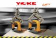 2018 - yoke.net1).pdf · • Bolts are UNC thread (ASME / ANSI B18.3.1M), specification is alloy socket head screw per DIN EN ISO 4762. • Proof tested to 2.5 times the WLL