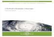 Global climate change - Germanwatch · WORKSHEETS ON CLIMATE CHANGE EDUCATION FOR SUSTAINABLE DEVELOPMENT Global climate change General issues