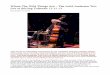 Where The Wild Things Are – The Arild Andersen Trio …€¦ · Where The Wild Things Are – The Arild Andersen Trio live at Stirling Tolbooth 12.11.13 ... some languid sax playing