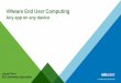 VMware End User Computing - Asystel Italia · VMware Leapfrogs into the Leadership Position CONFIDENTIAL 3 Source: IDC 2015 Topping all other vendors in both categories, strategies