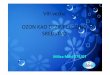 VIII vezba OZON KAO DEZINFEKCIONO SREDSTVOvladana/files/Ozon-Milica Milic.pdf · Sadržaj • Ozon i dezinfekcija vode • Ozon kao dezinfekciono sredstvo • Postrojenja za ozonizaciju